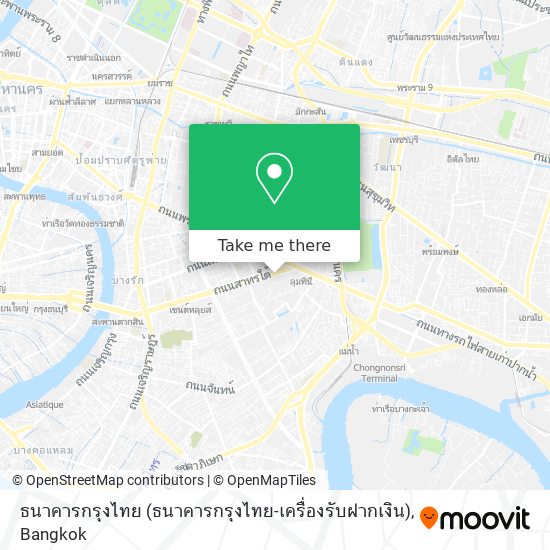 ธนาคารกรุงไทย (ธนาคารกรุงไทย-เครื่องรับฝากเงิน) map