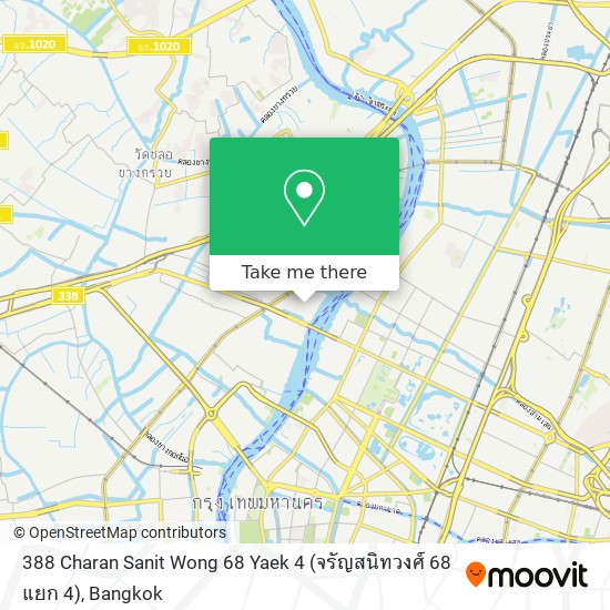388 Charan Sanit Wong 68 Yaek 4 (จรัญสนิทวงศ์ 68 แยก 4) map
