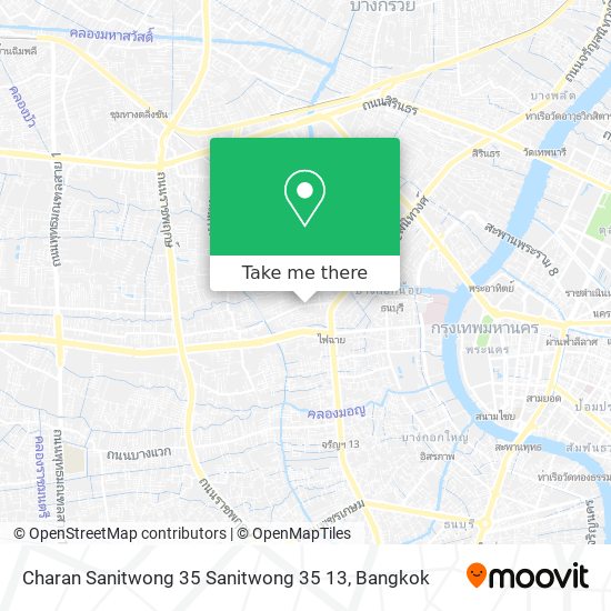 Charan Sanitwong 35 Sanitwong 35 13 map