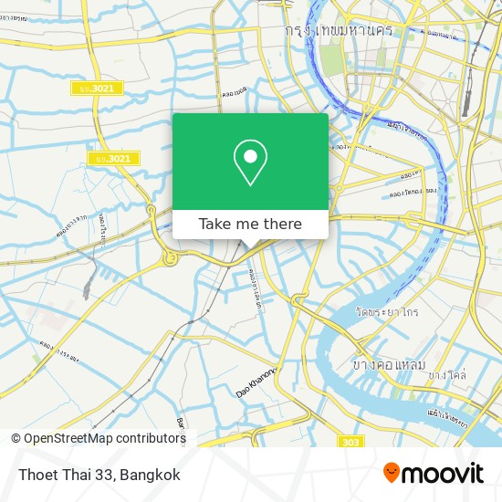 Thoet Thai 33 map