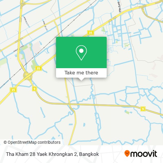 Tha Kham 28 Yaek Khrongkan 2 map