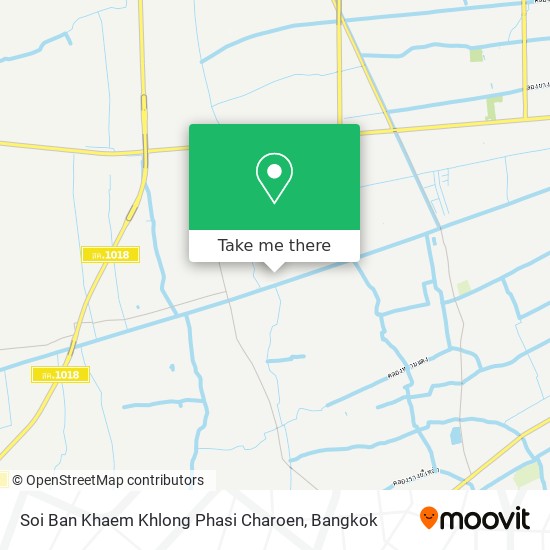 Soi Ban Khaem Khlong Phasi Charoen map