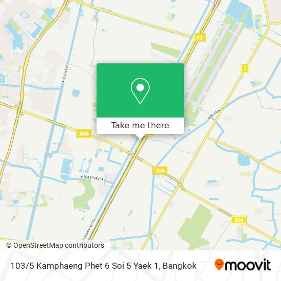 103 / 5 Kamphaeng Phet 6 Soi 5 Yaek 1 map