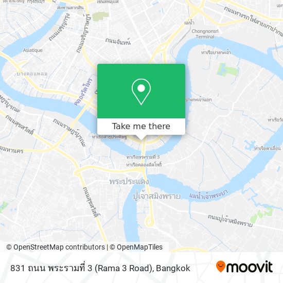 831 ถนน พระรามที่ 3 (Rama 3 Road) map