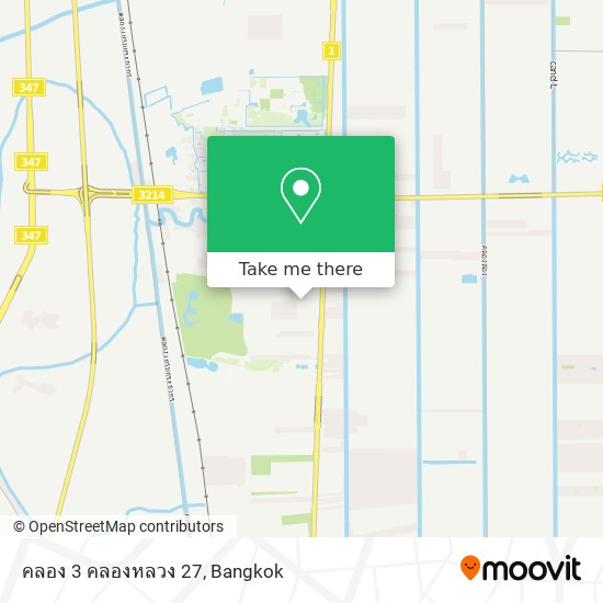 คลอง 3 คลองหลวง 27 map