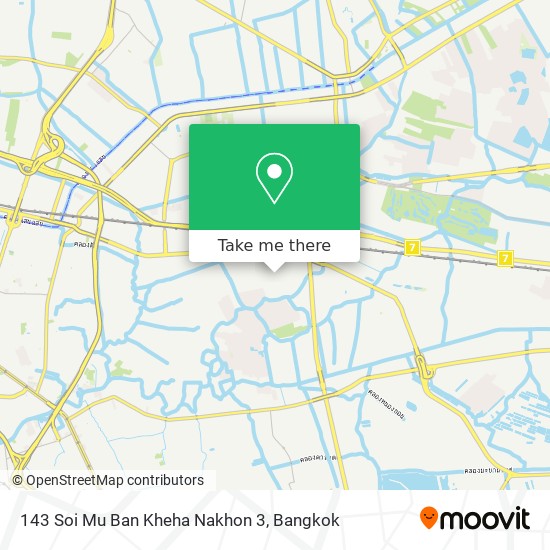 143 Soi Mu Ban Kheha Nakhon 3 map