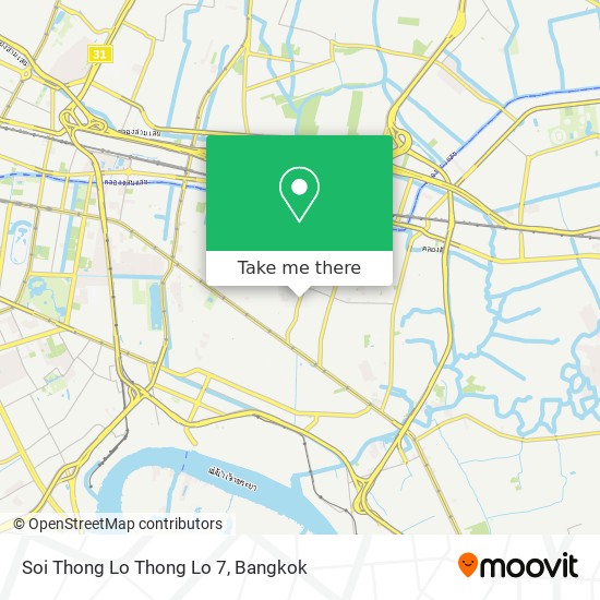 Soi Thong Lo Thong Lo 7 map