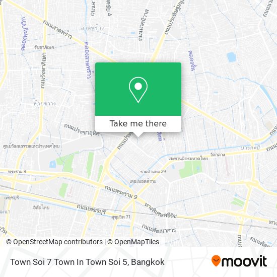 Town Soi 7 Town In Town Soi 5 map