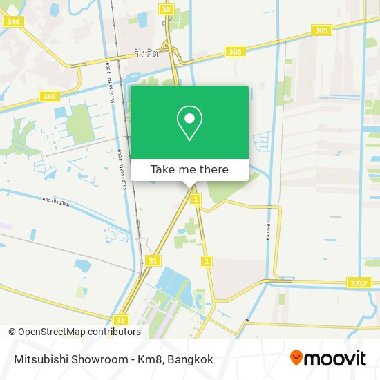 Mitsubishi Showroom - Km8 map