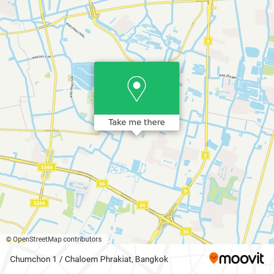 Chumchon 1 / Chaloem Phrakiat map