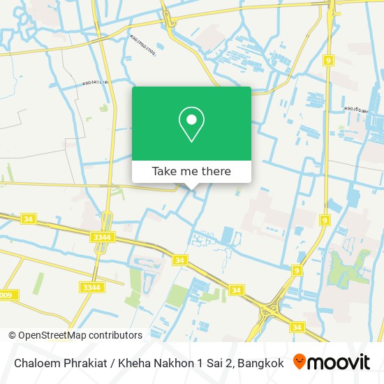 Chaloem Phrakiat / Kheha Nakhon 1 Sai 2 map