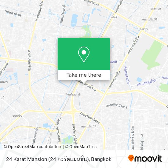 24 Karat Mansion (24 กะรัตแมนชั่น) map