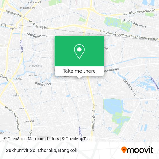 Sukhumvit Soi Choraka map