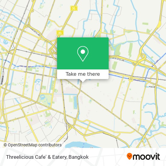 Threelicious Cafe' & Eatery map