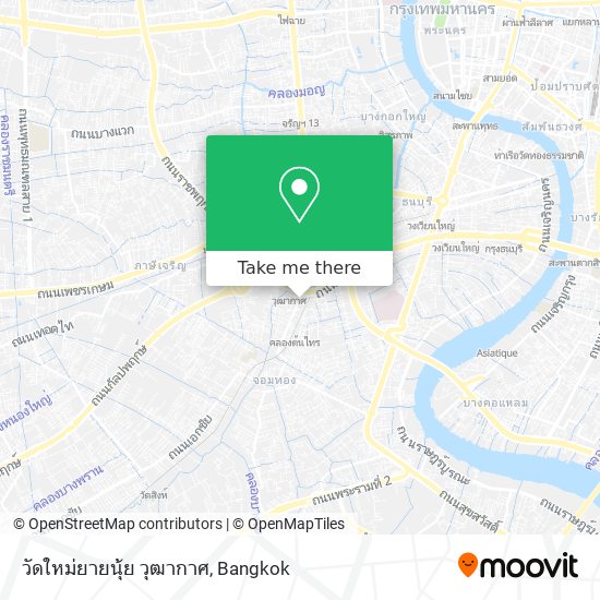 วัดใหม่ยายนุ้ย วุฒากาศ map