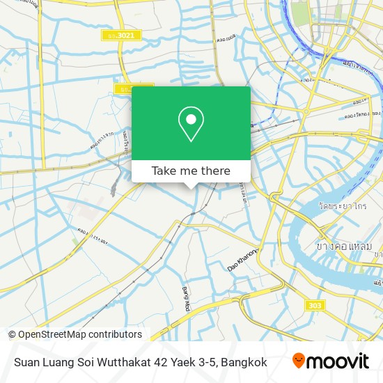 Suan Luang Soi Wutthakat 42 Yaek 3-5 map