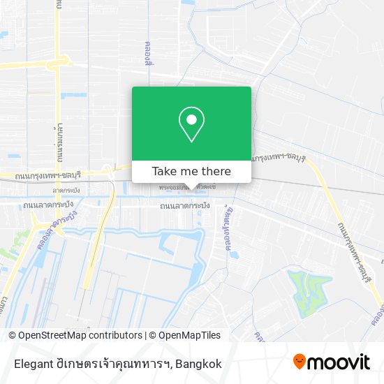 Elegant เกษตรเจ้าคุณทหารฯ map