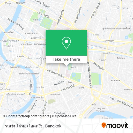 รถเข็นไผ่ทองไอศครีม map