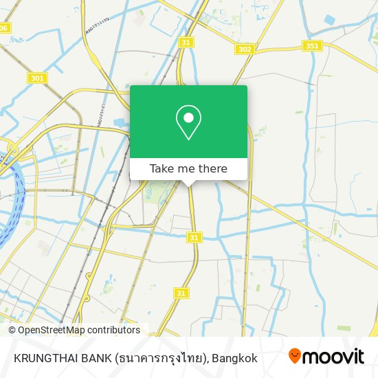 KRUNGTHAI BANK (ธนาคารกรุงไทย) map