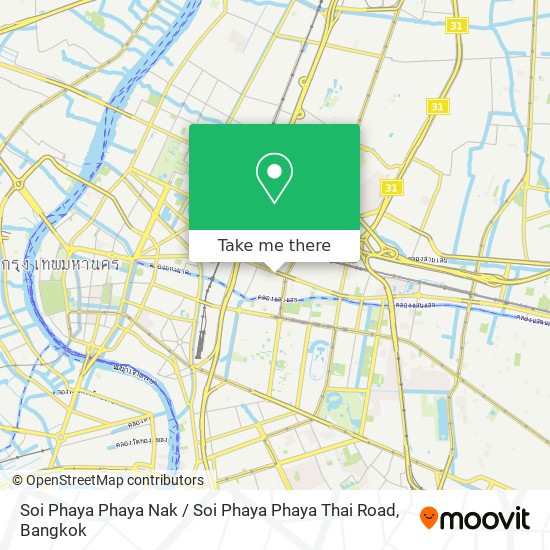 Soi Phaya Phaya Nak / Soi Phaya Phaya Thai Road map