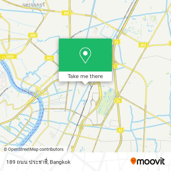 189 ถนน ประชาชื่ map