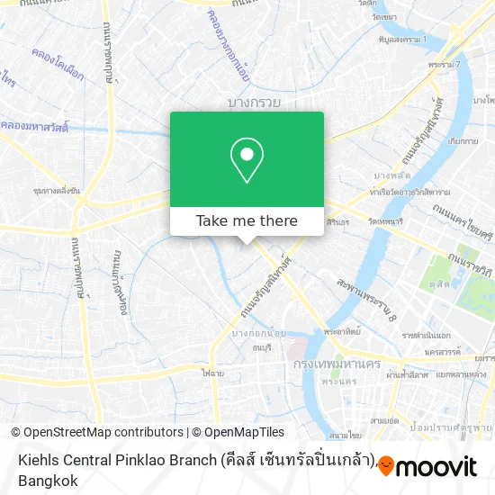 Kiehls Central Pinklao Branch (คีลส์ เซ็นทรัลปิ่นเกล้า) map