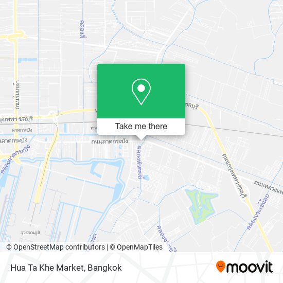 Hua Ta Khe Market map