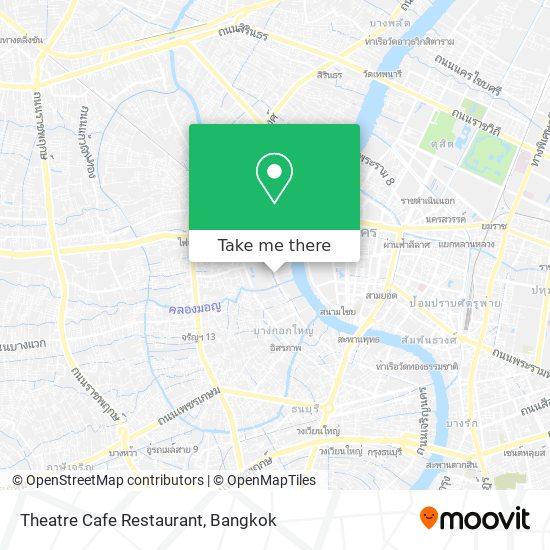 Theatre Cafe Restaurant map