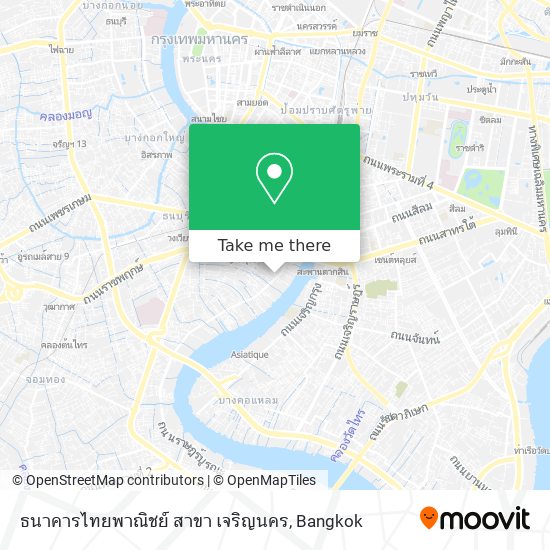 ธนาคารไทยพาณิชย์ สาขา เจริญนคร map