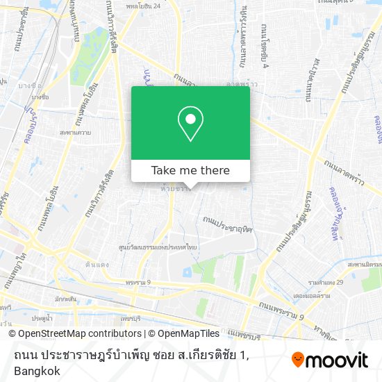 ถนน ประชาราษฎร์บำเพ็ญ ซอย ส.เกียรติชัย 1 map