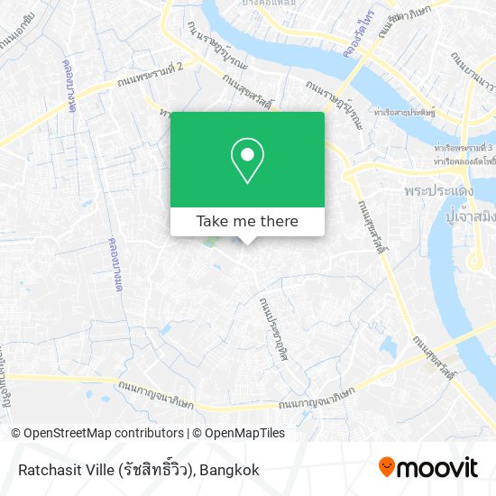 Ratchasit Ville (รัชสิทธิ์วิว) map
