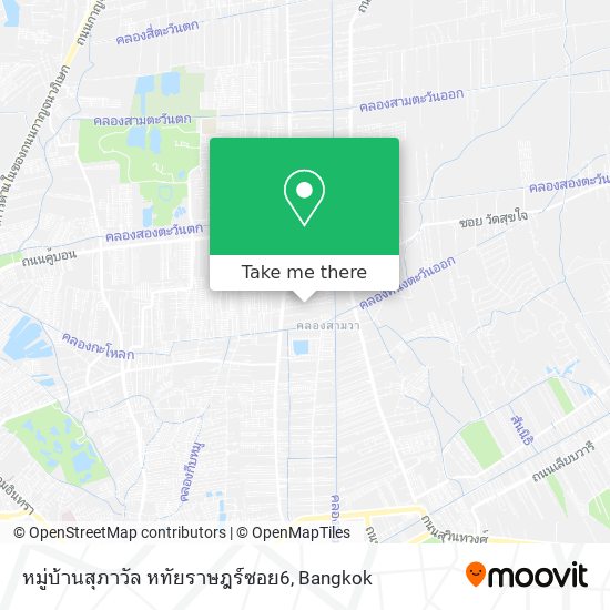 หมู่บ้านสุภาวัล หทัยราษฎร์ซอย6 map