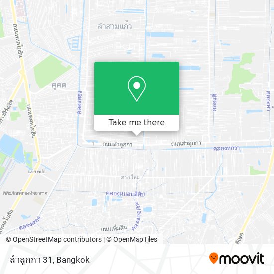 ลำลูกกา 31 map