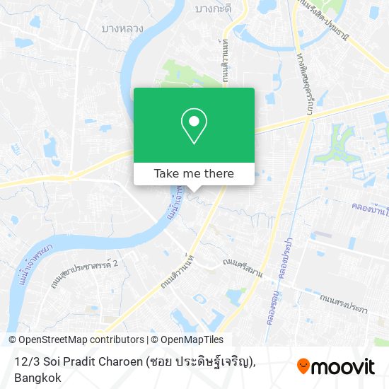 12 / 3 Soi Pradit Charoen (ซอย ประดิษฐ์เจริญ) map
