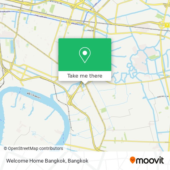 Welcome Home Bangkok map