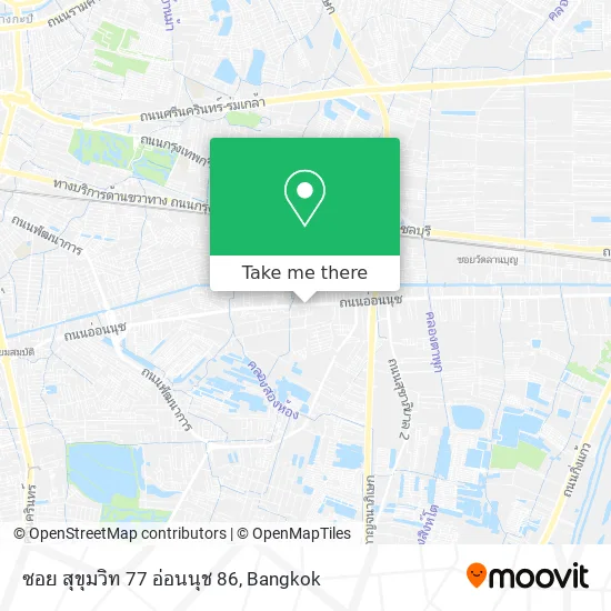 ซอย สุขุมวิท 77 อ่อนนุช 86 map