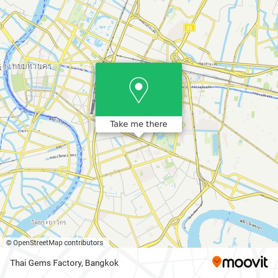 Thai Gems Factory map