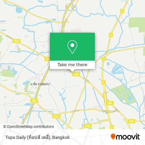 Tops Daily (ท็อปส์ เดลี่) map