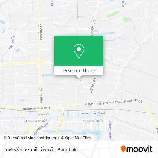 ยศเจริญ ฮอนด้า กิ่งแก้ว map