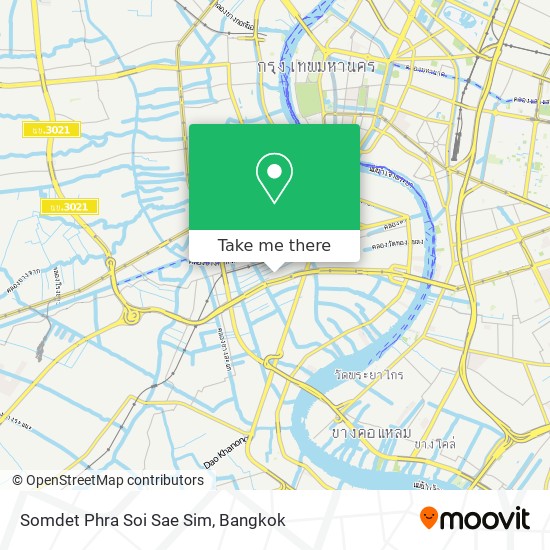 Somdet Phra Soi Sae Sim map