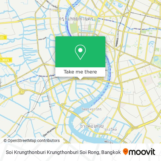 Soi Krungthonburi Krungthonburi Soi Rong map