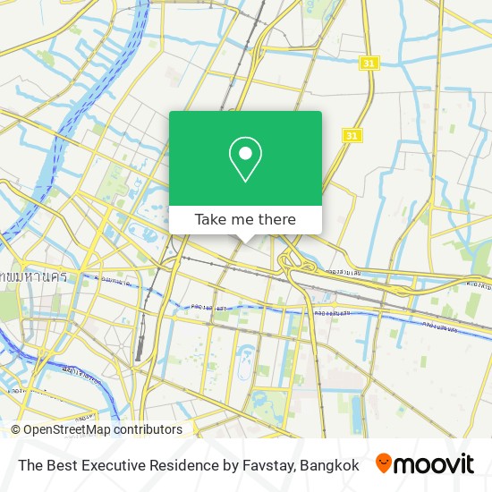 The Best Executive Residence by Favstay map