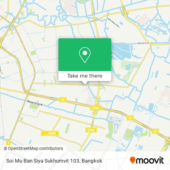 Soi Mu Ban Siya Sukhumvit 103 map