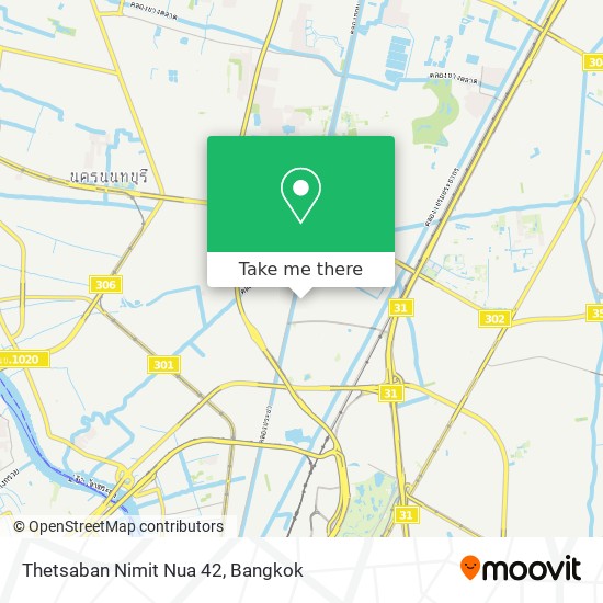 Thetsaban Nimit Nua 42 map