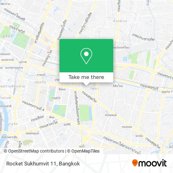 Rocket Sukhumvit 11 map