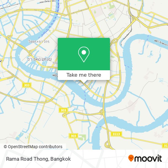Rama Road Thong map