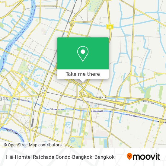 Hiii-Homtel Ratchada Condo-Bangkok map