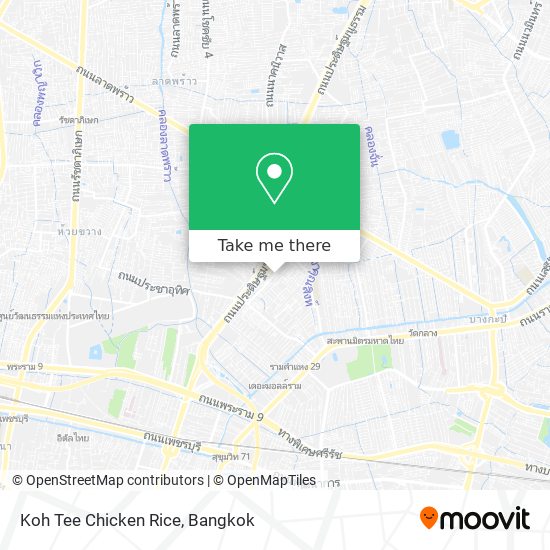 Koh Tee Chicken Rice map
