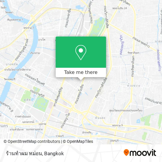 ร้านทำผม หม่อน map