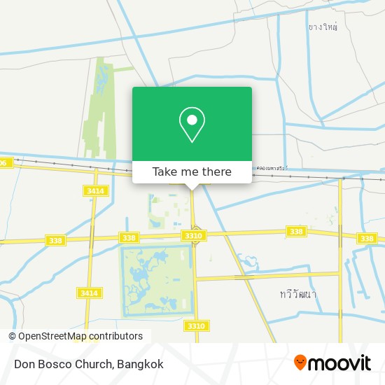 Don Bosco Church map